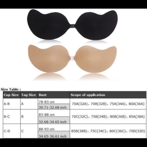 Bra Silicone Invisible Backless Self-adhesive - Picture 4 of 7